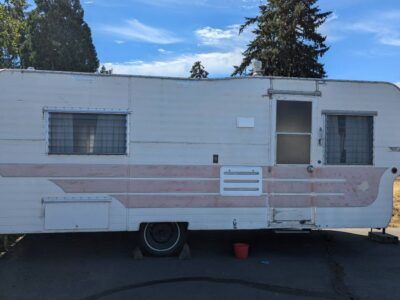 Vintage Aljo Camping Trailer (SPRINGFIELD OR)
