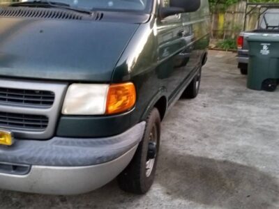 Dodge Ram 2500 van camper conversion