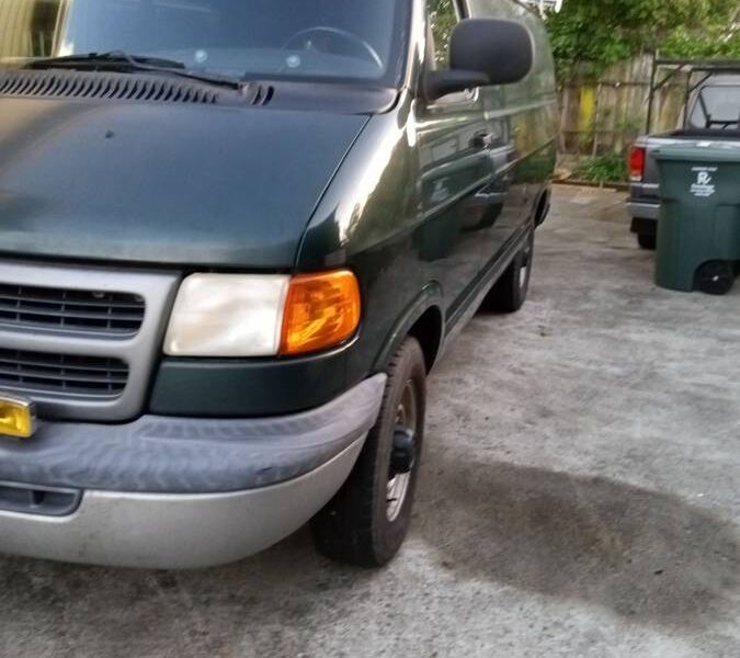 Dodge Ram 2500 van camper conversion