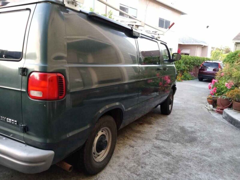 Dodge Ram 2500 van camper conversion