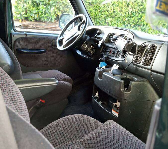 Dodge Ram 2500 van camper conversion